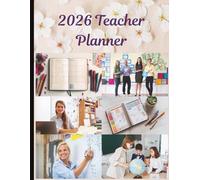 2026 Teacher Planner | 8.5 x 11 inch size, 221 pages: Lesson Plans, Attendance & Grade Tracker | January-December 2026