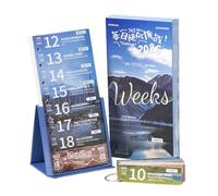 2026 Tear Off Calendar - Challenge Theme Planner - Weekly Challenge Theme Tear Off Motivation Calendar | for Home Workplace Student House Home Bedroom Living Room School Children's Room