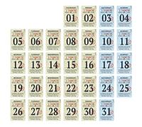 2026 Tearable Desk Calendar 365 Day Tear Off Daily for Journal Planner Daily Planning Schedules Organization Handbook Decoration