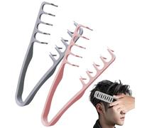 2026 Texture Comb, 2PCS Volumizing Wide-Tooth Hair Styling Comb, Salon Barber Combs, Root Volume Tool For Covers Bangs And Improving The Overall Hairs Texture
