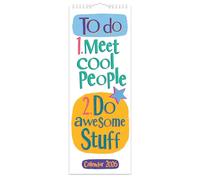 2026 The Bright Side Slim Wall Calendar Month to View by Portico Designs Ltd