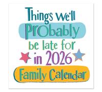 2026 The Bright Side Square Family Planner Organiser Wall Calendar