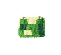 2026 The platform is handmade consists of a warming base that provides stability and warmth. It serves as a standing aid (green, 22.5 x 17 cm)