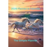 2026 The Simple Planner & Calendar: Horses