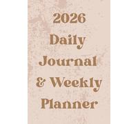 2026: The Year I Actually Do Stuff Daily & Weekly Planner Monthly calendar, weekly priorities, and habit trackers to crush your goals
