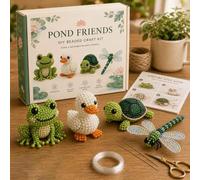 2026 Tiny 3D Beaded Animal DIY Kit,4-Pack Cute Bird & Animal Beading Craft Set,Beginner Animals Bead Making Kit with Instructions,Stress Relief Creative DIY Decoration Gifts for Adults Teens (Set2)