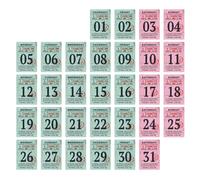 2026 Tiny Desk Calendar 365 Day Tear Off Paper Writing, B