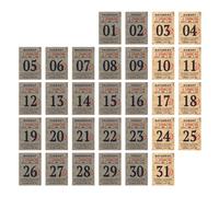 2026 Tiny Desk Calendar 365 Day Tear Off Paper Writing, C