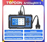 2026 TOPDON AD600S CANFD OBD2 Scanner Car Diagnostic Tool Engine ABS SRS DPF SAS
