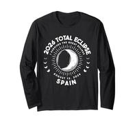 2026 Total Solar Eclipse Spain I Survived The Great Eclipse Long Sleeve T-Shirt