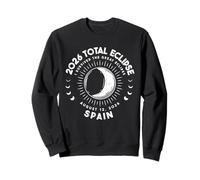 2026 Total Solar Eclipse Spain I Survived The Great Eclipse Sweatshirt