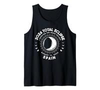 2026 Total Solar Eclipse Spain I Survived The Great Eclipse Tank Top