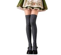 2026 Traditional Stockings Women's Thin Socks Low Saturated Soft Comfortable Knitted Socks That Go Over The Knee Cosy Warm Socks