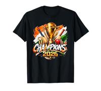 2026 Trophy Celebration T20 Cricket Champions T-Shirt
