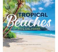 2026 Tropical Beaches Wall Calendar