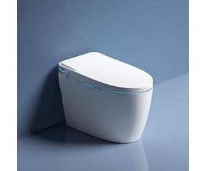 2026 TruClean Divine Smart Toilet - Bathroom, Bidet, Self Cleaning! Easy Install - Eco Power Save - Stainless Nozzle - Warm Dry and Water- Heated Seat - Auto Open - Auto Flush - Non Touch Operation