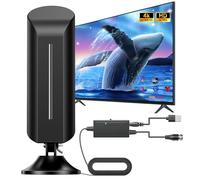 2026 TV Antenna Indoor Antenna for Smart TV for Long Range Reception and All Smart TVs HD Digital Antenna with Amplifier Signal Booster for Local Channels Supports 4K 1080p