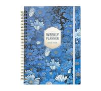 2026 Twin Coil Binding Planner 52 Weeks Weekly Monthly Planner Notebook with Pocket for Plan Appointment Management English Schedule