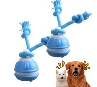 2026 Twinkle Motion Ball - Interactive Smart Moving Pet Toy with Bird Sound, Self-Moving Dog Toys with Unpredictable Movement AI, Keeps Happy Active Entertained for Dogs Cats (Standard-Blue*2)