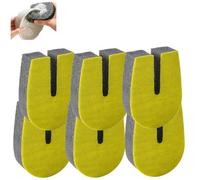 2026 U-shaped Double-sided Sponge Cleaning Brush. A U-shaped double-sided sponge crevice cleaning tool with a grooved design to prevent scratching. Suitable for cups, dishes, knives, and cookware.