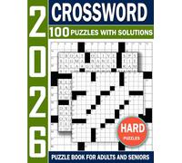 2026 Ultimate Hard Crossword Challenge Mind-Stretching Puzzles to Test Your Genius: A Collection of Deeply Challenging Crosswords Designed to Push Logic, Vocabulary, and Mental Endurance