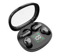 2026 Ultra Mini 2-Pack Bluetooth Earbuds, Invisible Short-Stem In-Ear Design for All Ear Types, Waterproof Sleep & Sports Earbuds with Mic, Ideal for Side Sleepers