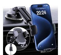 【2026 Ultra-Stable】Car Phone Holder【Fit Thick Case】Mobile Phone Mount for Dashboard Windscreen Vent【Top-Quality】Mobile Stand Base Truck Van Cradle for iPhone 17 Pro Max 16 15 14 13 Samsung S25 Android
