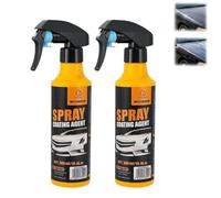 2026 Upgrade Advanced Car Quick-Acting Coating Agent Spray, Ceramic Car Coating Spray for Shine & Protection, Quick Effect Coatings Agent, Oil Film Emulsion Glass Cleaner for Cars, Motorcycles (2 pcs)