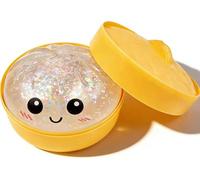 2026 Upgrade Flashing Glitter Stress Ball, Unique Transparent Shiny Design Squeeze Toy ，Fun Sensory Game Ball Suitable for Adults and Children, Perfect for Birthday Party Gifts (Glossy Clear)