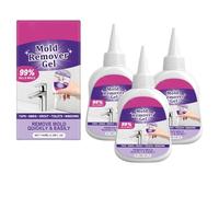 2026 Upgrade Mould Remover Gel, Mould Remover Gel, Suitable For Bathroom And Kitchen Tile Gaps, Wall Cleaning, Safe Formula That Does Not Damage The Surface, Bathroom Sealant White Anti Mold (3pcs)