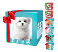 2026 Upgrade Nicoo Robot Puppy, That Acts Like a Real Dog, Battery Powered Realistic Robots Dog, Walking, Barking, Tail Wagging, Smart AI Puppy Robots Realistic Pet Toy for Pet Lover (C)