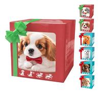 2026 Upgrade Nicoo Robot Puppy, That Acts Like a Real Dog, Battery Powered Realistic Robots Dog, Walking, Barking, Tail Wagging, Smart AI Puppy Robots Realistic Pet Toy for Pet Lover (E)