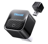 2026 Upgrade Ottocast Mini Core Wireless CarPlay Adapter, Wired to Wireless CarPlay & Android Auto, WiFi 6 & Bluetooth 5.4, Plug & Play USB Adapter for Cars with Factory Wired System