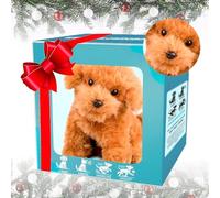 2026 Upgrade Realistic Robot Puppy, Interactive Robotic Pet, That Acts Like a Real Puppy - Walking, Barking, Tail Wagging, Sitting & Running e