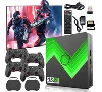 2026 Upgrade Retrowave G13 Ultra 100,000 Games, Retro Games Console Game Box with 2/4 Wireless Controllers, 4K HD 60 Bilder pro Sekunde, Plug & Play Games Console for TV (4CTR, 256, GB)