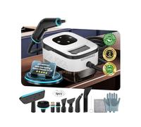 2026 Upgraded 14-IN-1 Steam Cleaners【99.99% Germ Kill, 0% Chem -#1 Deutsche Technologie】【Upgraded: 9s Turbo Steam - 30% Faster (UK Lab Approved)】Handheld Steam Cleaners for Home,Floor,Sofa&Windows