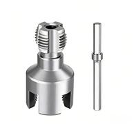 2026 Upgraded 4-in-1 Pipe Wrench, 4-in-1 Pipe Wrench and Thread Pliers, Internal and External Thread Pliers Tool Set, Suitable for Plumber DIY Repairs (3/4" with Pole)