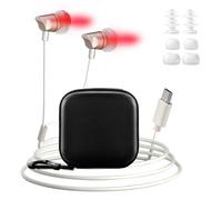 2026 Upgraded 650nm Red Light Therapy Device, 2-in-1 Wearable Red Light for Ears & Nose, Type-C Powered, Daily Ear Care, Nose Comfort & Hearing Wellness Support