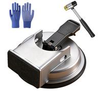 2026 Upgraded Floor Gap Fixer Tool,Heavy-Duty Floor Gap Fixer Suction Cup Tool,Adjustable Height Setter & Countertop Leveling Tools for Vinyl,Wood,Laminate Floors (Silver)