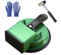 2026 Upgraded Floor Gap Fixer Tool,Heavy-Duty Floor Gap Fixer Suction Cup Tool,Adjustable Height Setter & Countertop Leveling Tools for Vinyl,Wood,Laminate Floors (Green)