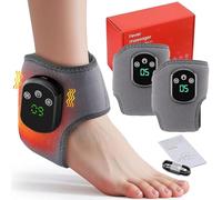2026 Upgraded Foot Massager, Foot Renew Triple Method Massager for Neuropathy, Cordless Electric Foot and Ankle Massager with 3 Vibration Modes and 5 Heat Levels (2PCS)