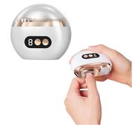 2026 Upgraded Multi Functional Electric Nail Clippers Trimmer, 3 in 1 Electric Polishing Automatic Nail Clippers with 3 Adjustable Speeds, for Adult and Seniors (White)