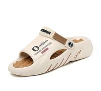 2026 Upgraded Non-Slip Thick Sole Cloud Slides For Men, Dual-Use Cloud Slides Men With Ankle StrapOrthopedic Slippers For (JF725-heilu-, M, Adult, Men, 9, Numeric, UK Footwear Size System, Medium)