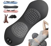 2026 Upgraded Prevalnt 3 in 1 Back Therapy, Charging Back Massager, Lower Back-Massager with Heat, 135°Golden Curvature, Vibration Massage, Traction for Relieve Sciatica and Backpain (Gray)