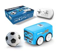 2026 Upgraded RC Remote Control Sensor Car Gestures Follow Small Vehicle Automatic Avoidance Patrol Line Driving Desktop Toy Car Expression Light Adjustment (blue)