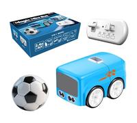 2026 Upgraded RC Remote Control Sensor Gestures Follow Small Vehicle Automatic Avoidance Patrol Line Driving Desktop Expression Light Adjustment (Blue, One Size)