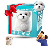 2026 Upgraded Robot Dog, New Realistic Robot Puppy - Acts Like a Real Puppy - Walks, Barks, Wags Its Tail, Sits, Runs, Electronic Pet 1
