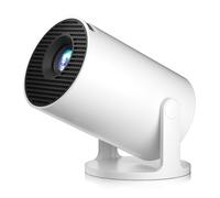 2026 Upgraded Salange Smart Projector,4K WiFi Bluetooth5.2, Smart Projector Android Support 8K 1080P Video Decoding,Outdoor Portable Projectors for Home Cinema,Black&Grey