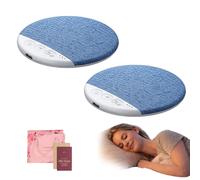 2026 Upgraded Sleep Speaker Under Pillow, Mini Bluetooth Pillow Speaker for Sleeping with White Noise Timer, Ultra-Thin Sleep-AidSpeaker with Stereo Bass Private Sleep Headphones (1, Blue)