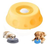 2026 Upgraded Slow Feeder Dog Bowl for Liquid Treats and Yogurt,Anti Choking Lick Bowl with Rolling Ball for Puppy Nutrition,Spill Resistant Interactive Pet Feeder for Anxiety Relief,Non Slip